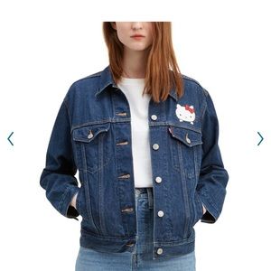 NEW Levi’s x Hello Kitty Denim Trucker Jacket